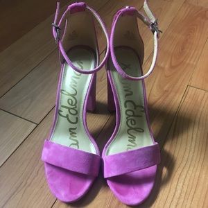 Sam Edelman Hot Pink Heels